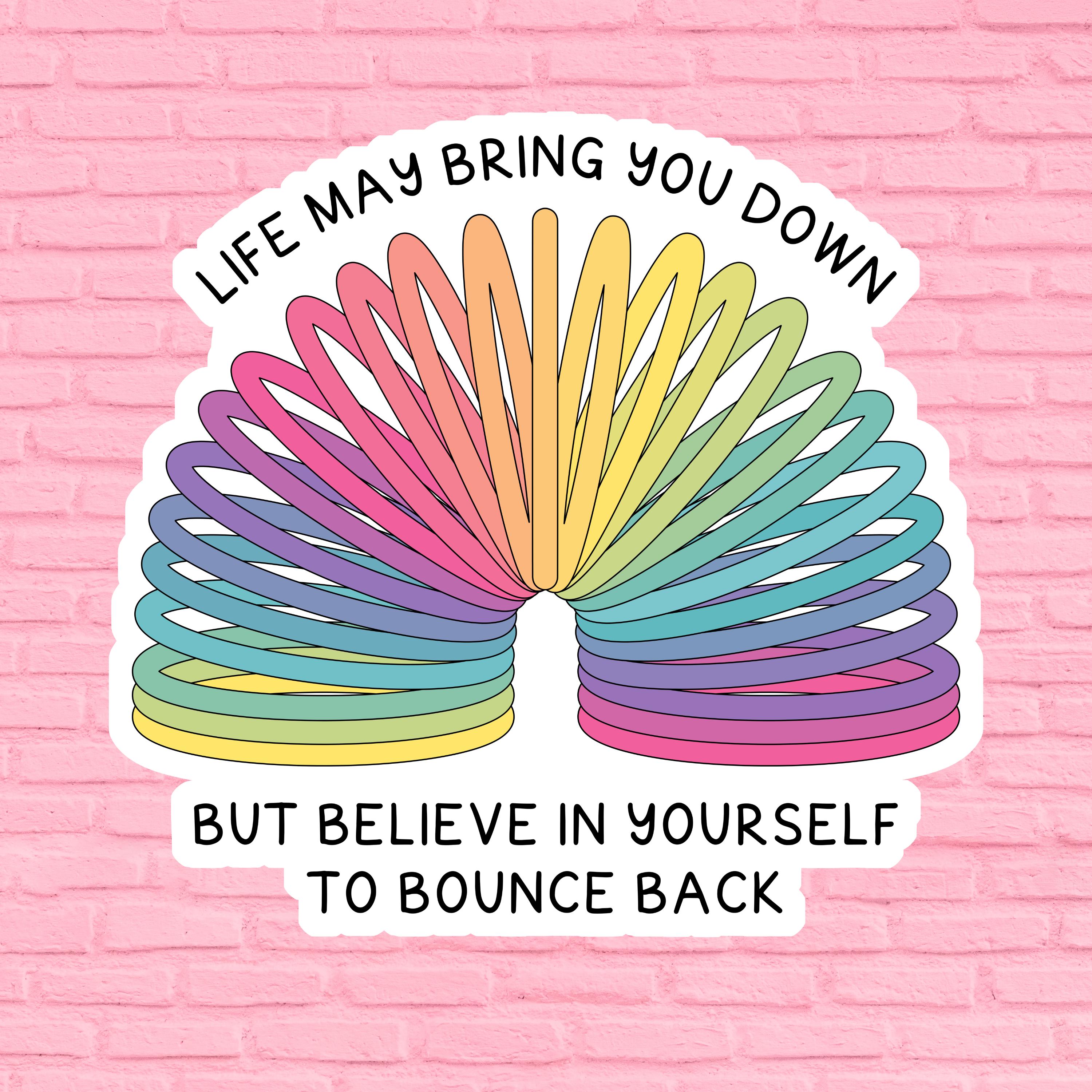 Stop Shrinking to Places You've Outgrown - Vinyl Sticker, Motivational ...