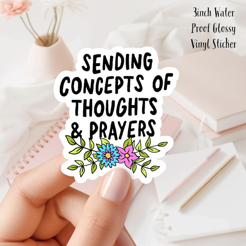 Thoughts and Prayers - Etsy