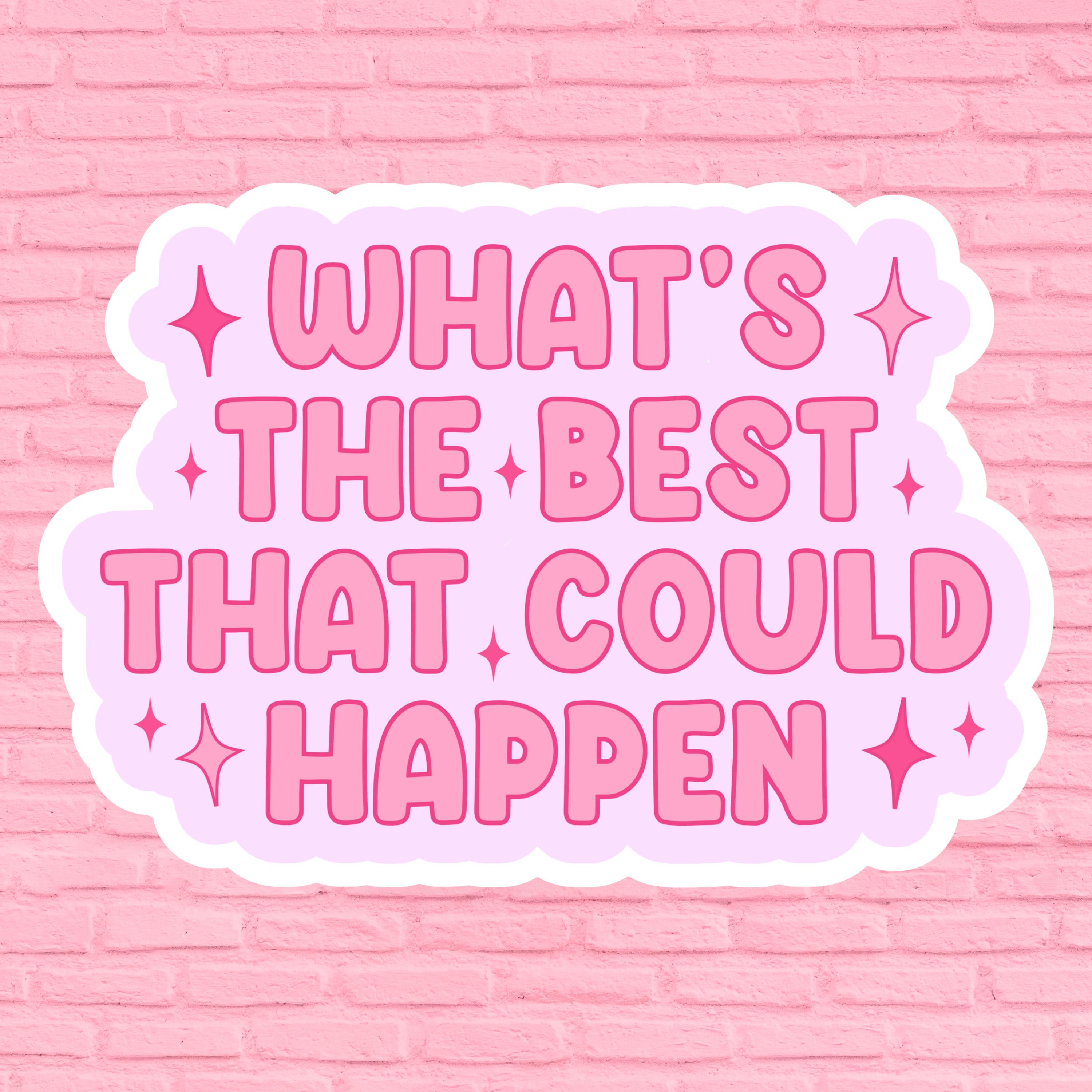 Inspirational Quote Vinyl Sticker, Waterproof Glossy, Laptop Decal - Etsy