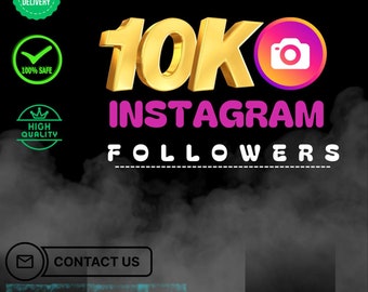 10 000 Followers Instagram