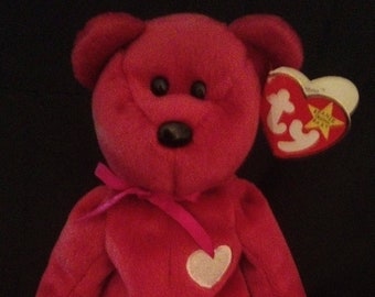 Seltenes, ausgemustertes Original TY Beanie Baby/Valentina