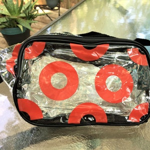 Clear Plastic Hip Bag - Fishman Donuts