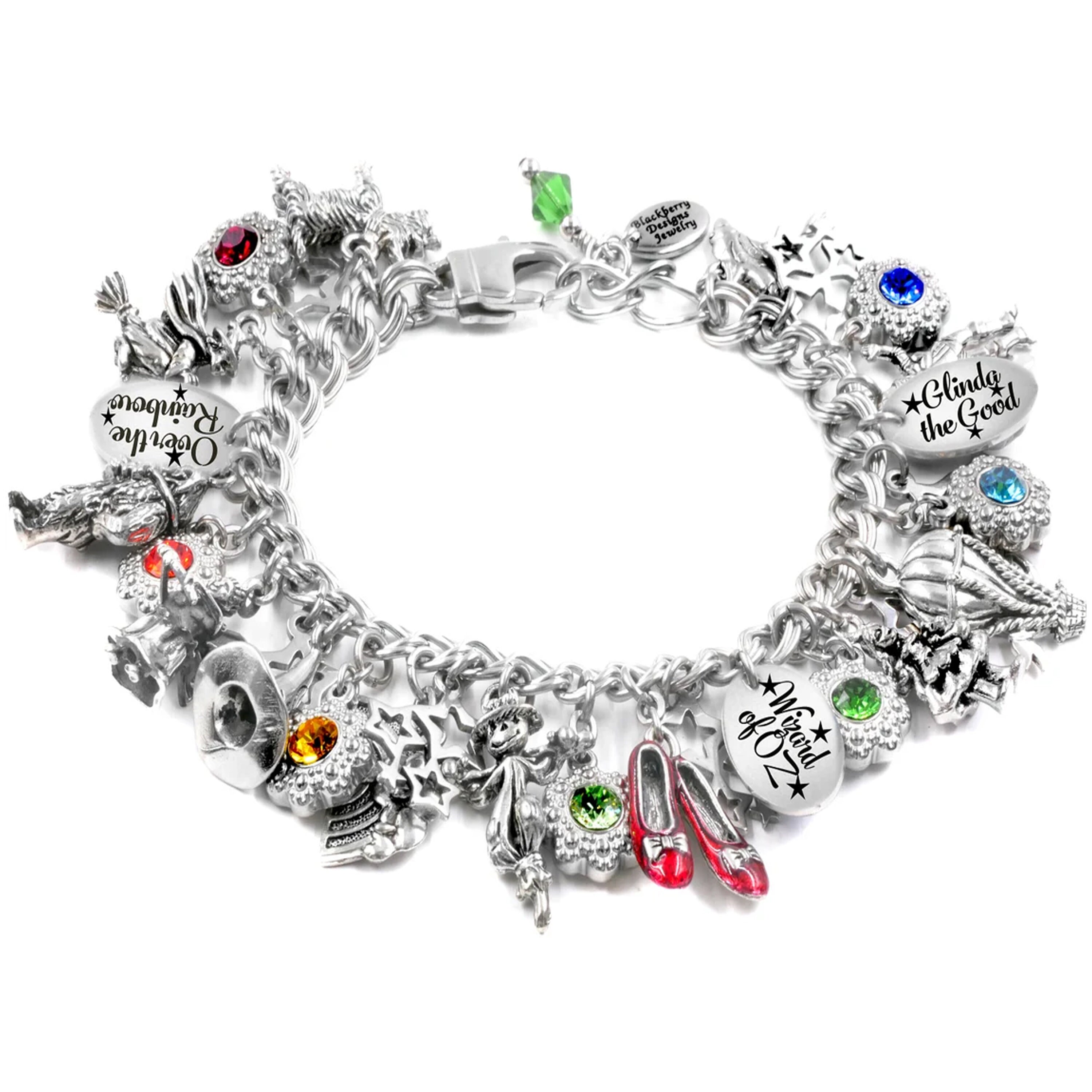 Starter Charm Bracelet With Your Choice of Charms of Your Choice, Build  Your Own Bracelet, Stainless Steel Bracelet, Custom Charm Bracelet 