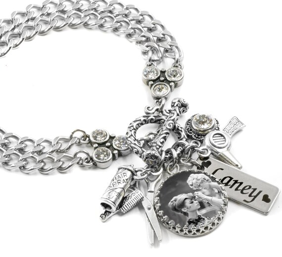 Stylist Jewelry Hairdresser Stylist Bracelet Beautician Etsy
