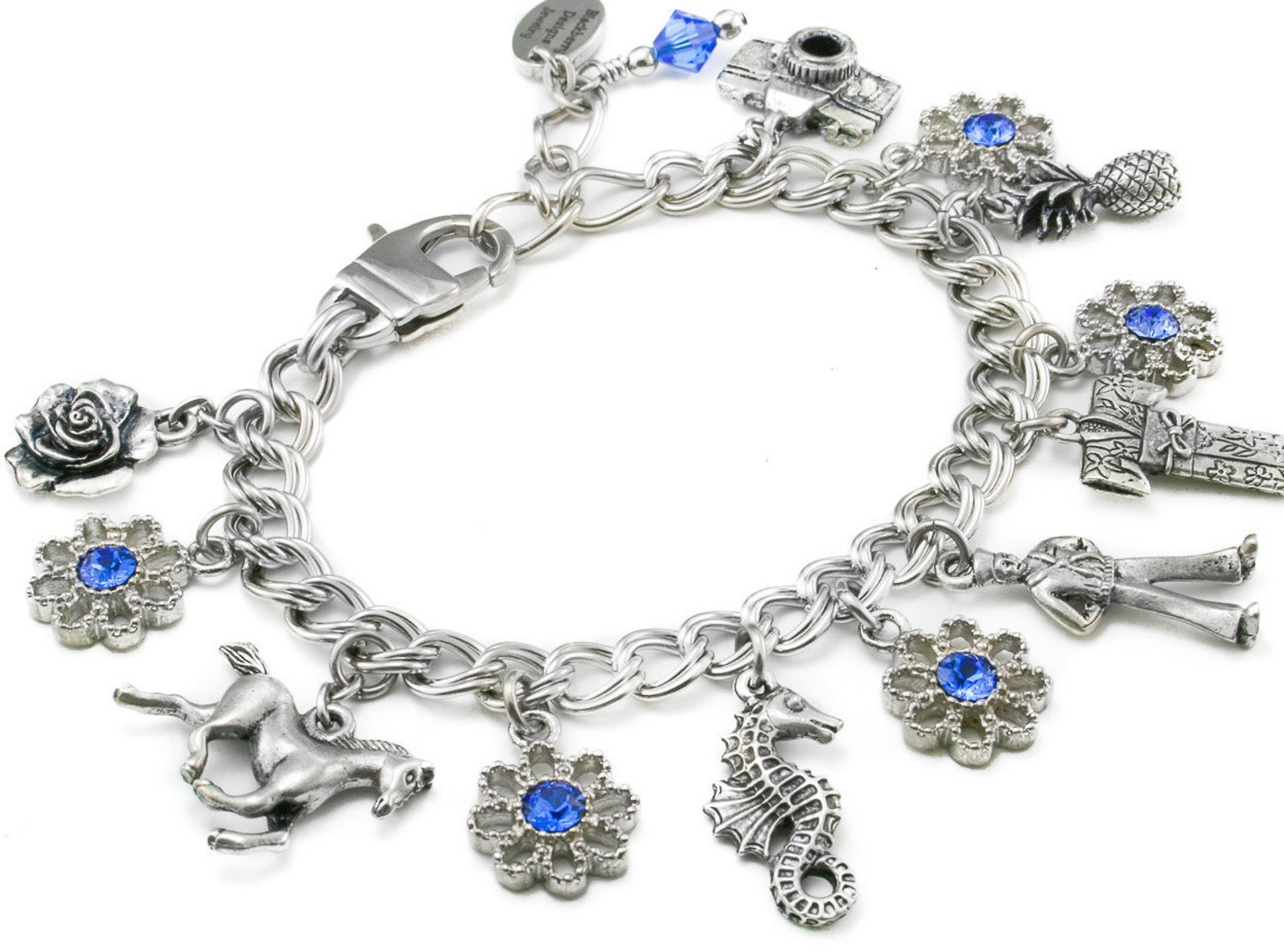 Starter Charm Bracelet with your choice of Charms of your Etsy
