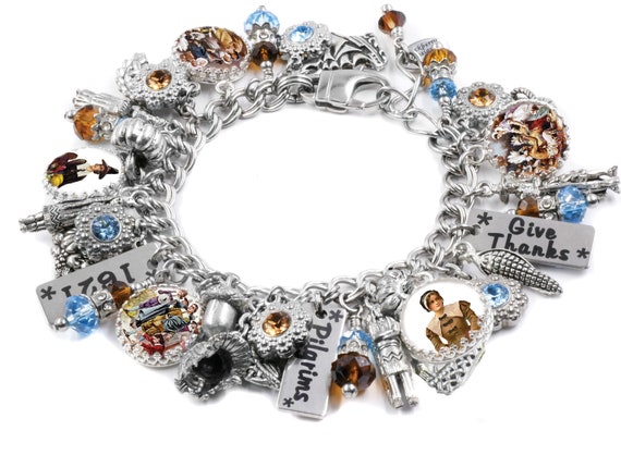 pilgrim charm bracelet