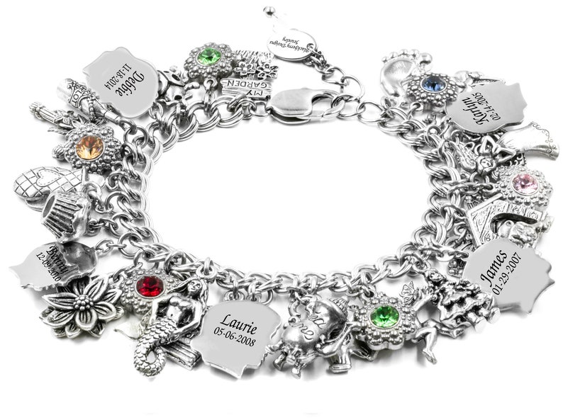 children's birthstone bracelet for mom