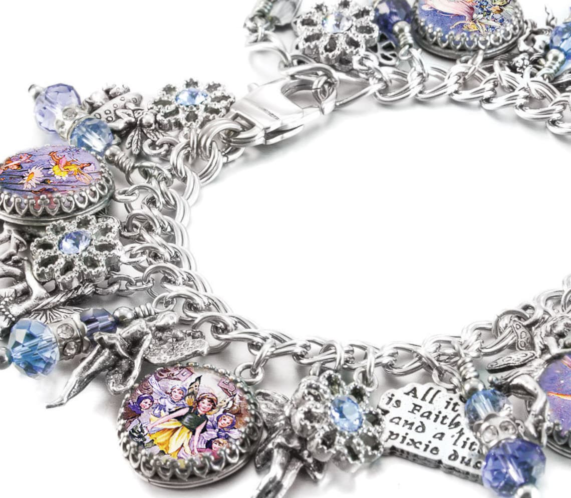Fairy charms for bracelet