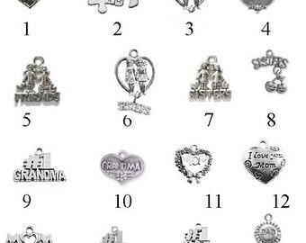 Choose a Charm from the Catalog to add to your Jewelry, 5,000 Charms in Stock, Please give me your email and I will forward my charm catalog
