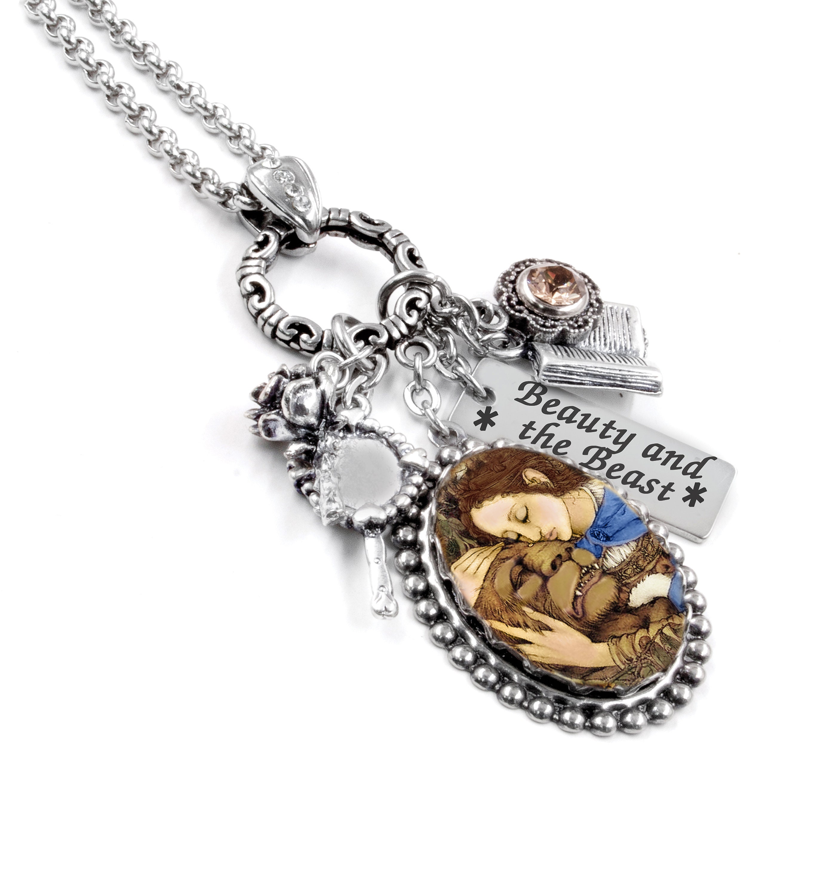 Beast Necklace Fairytale Jewelry 