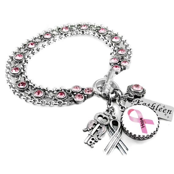 PURA VIDA CHARITY BRACELET - BREAST CANCER