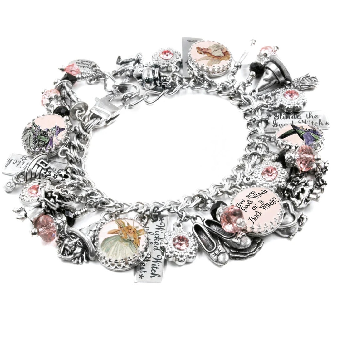 Good Witch Jewelry, Bad Witch Bracelet, Wiccan Jewelry, Wizard of Oz - Etsy