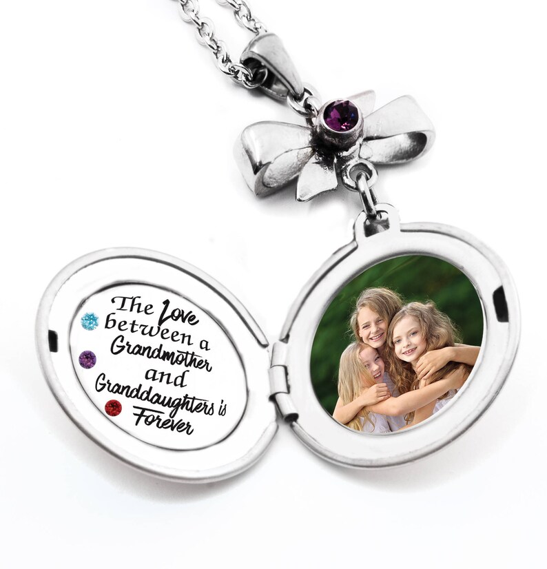 Mothers Jewelry Locket Personalized Mother's Necklace | Etsy