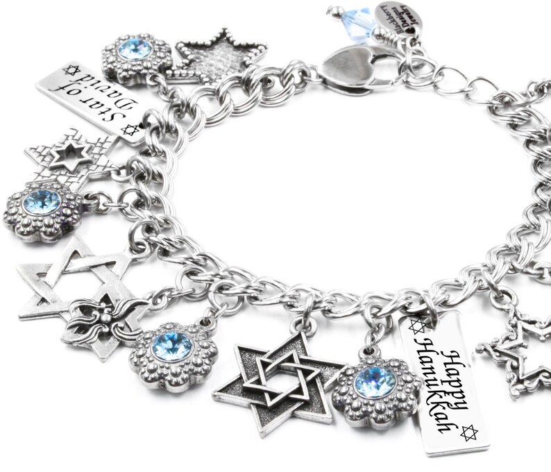 Star of David Bracelet Hanukkah Bracelet Childs Jewish Etsy
