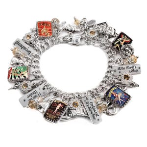 Personalized Broadway Shows Bracelet, Theatre Bracelet, Broadway Musicals, Show Bracelet, Playbill Jewelry, Choose you own Playbill Poster