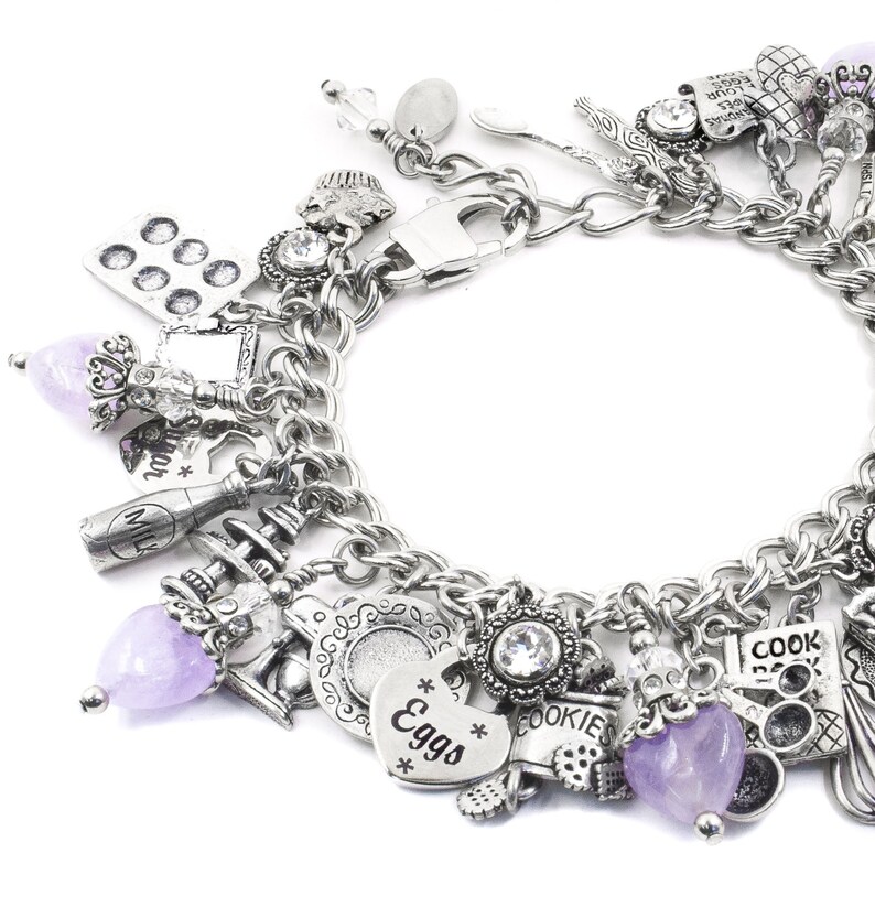 Baker Jewelry Kitchen Jewelry Personalized Cooks Bracelet Etsy