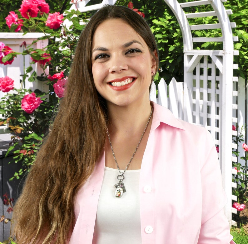 Floral Cross Necklace and Christian Religious Jewelry With Etsy