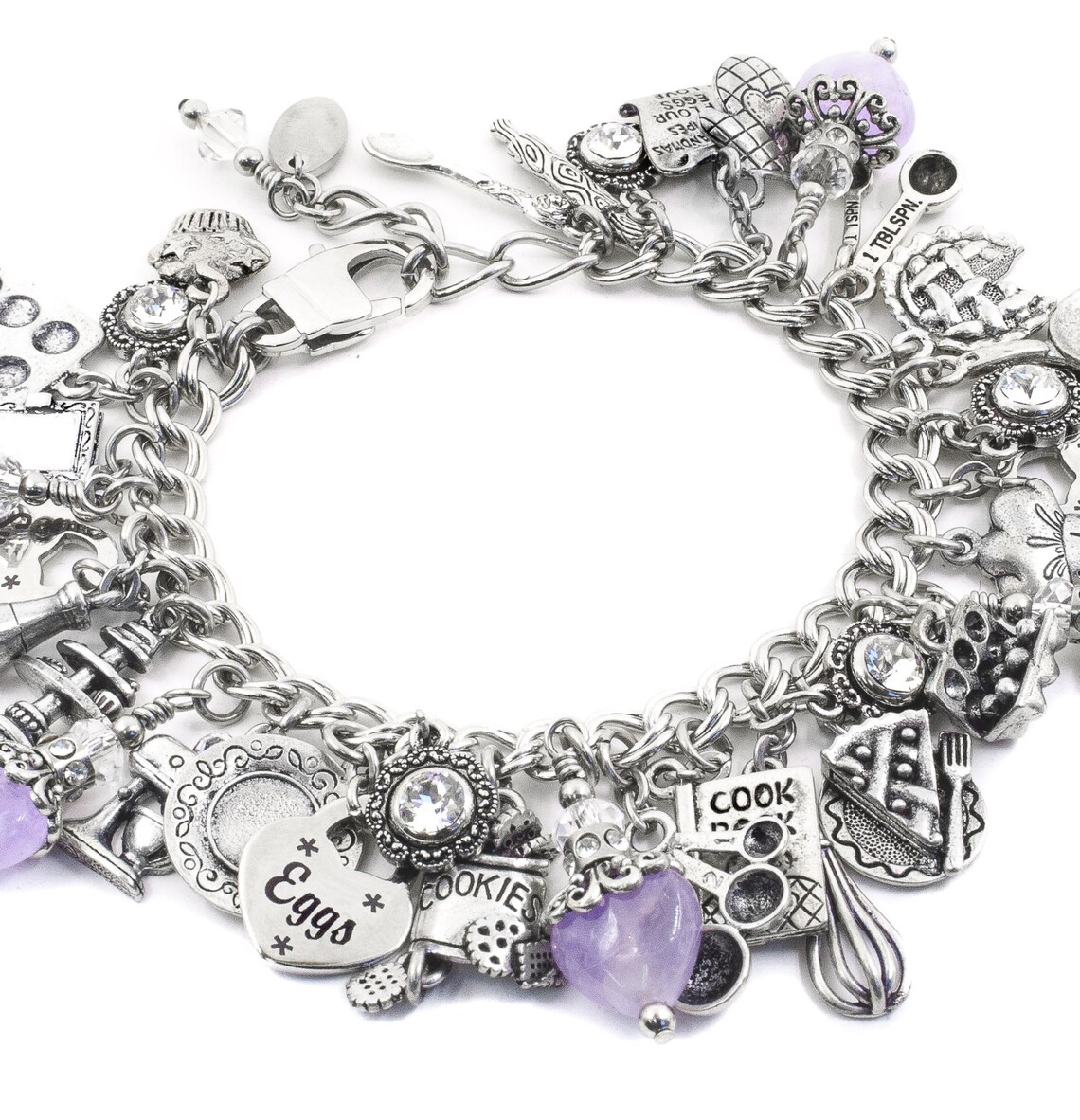 Baker Jewelry Kitchen Jewelry Personalized Cooks Bracelet Etsy