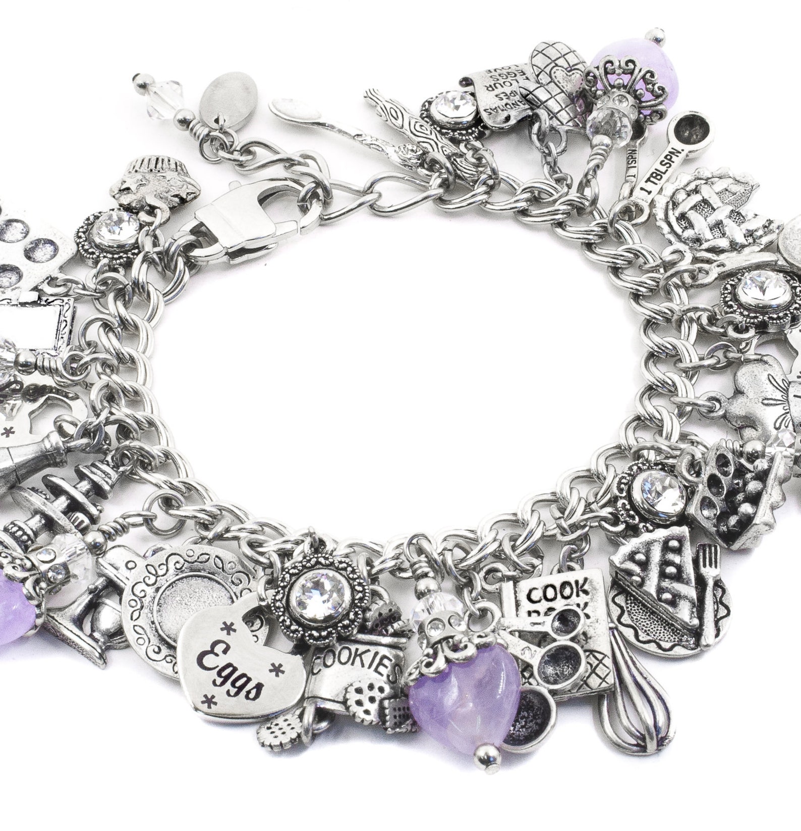 Baker Jewelry Kitchen Jewelry Personalized Cooks Bracelet Etsy