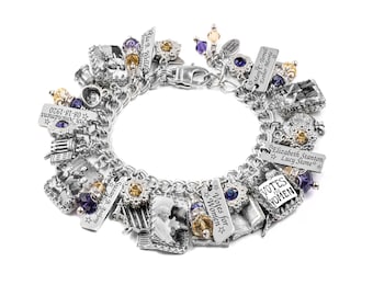 Suffragette Charm Bracelet, Suffragist Votes for Women Jewelry, America 19th Amendment Charm