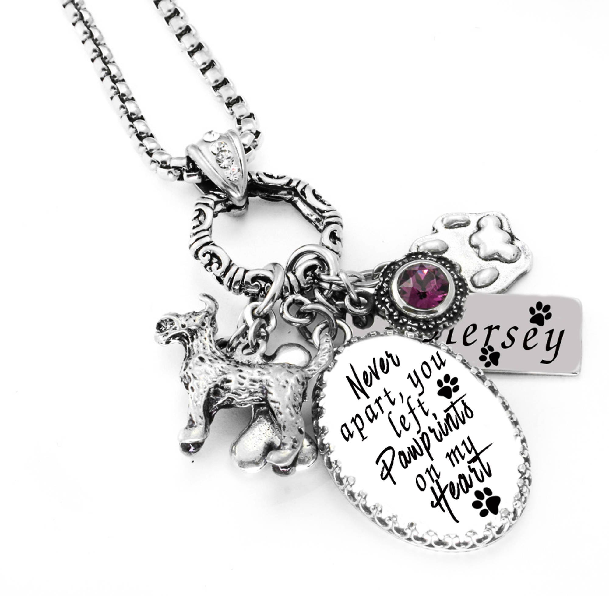 Personalized Pet Necklace Pet Jewelry Pet Pendant Etsy