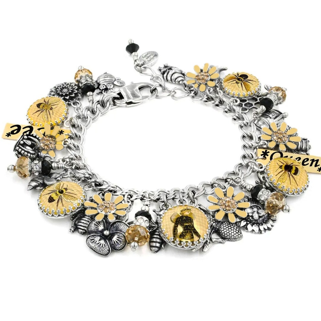 LIFE CHARMS BRACELET QUEEN BEE
