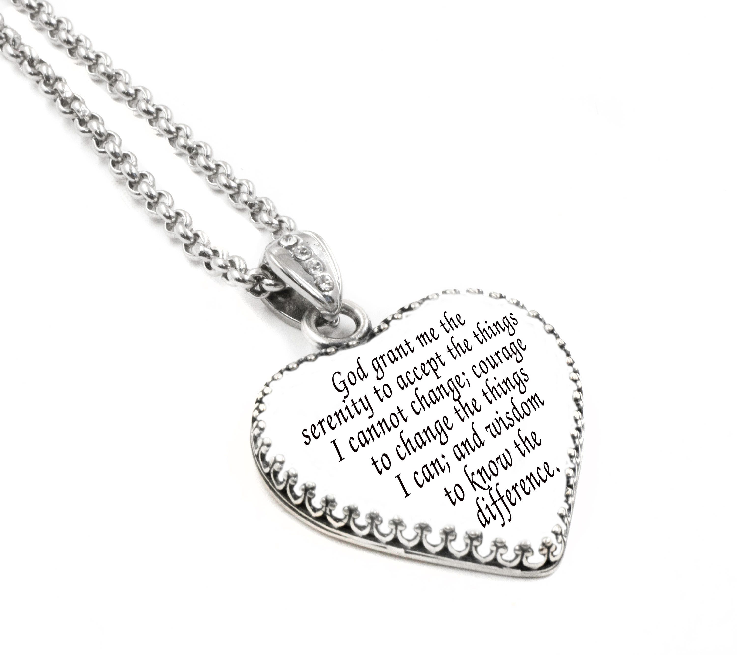 God Grant Me the Serenity Necklace 