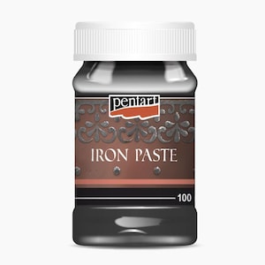 Pentart järnpasta för dekor i metalleffekt