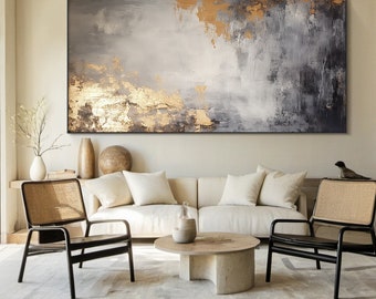 Large Abstract Painting,oil hand painting,Modern abstract painting,office wall art,original abstract,textured art