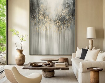 Modern abstract painting ,Large Abstract Painting,,oil hand painting,office wall art,original abstract,textured art