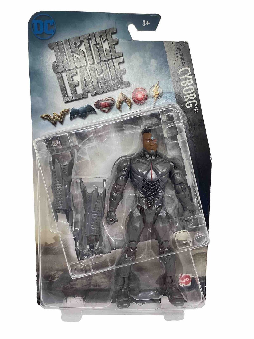New DC Justice League Cyborg W/cybernetic Gauntlets Posable