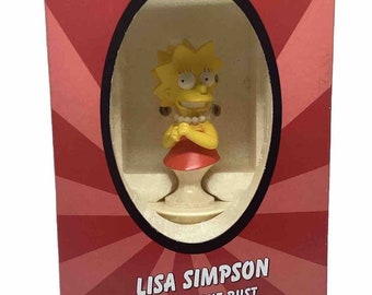 The Simpsons Lisa Polystone Bust Figure Sideshow Collectibles Limited Edition