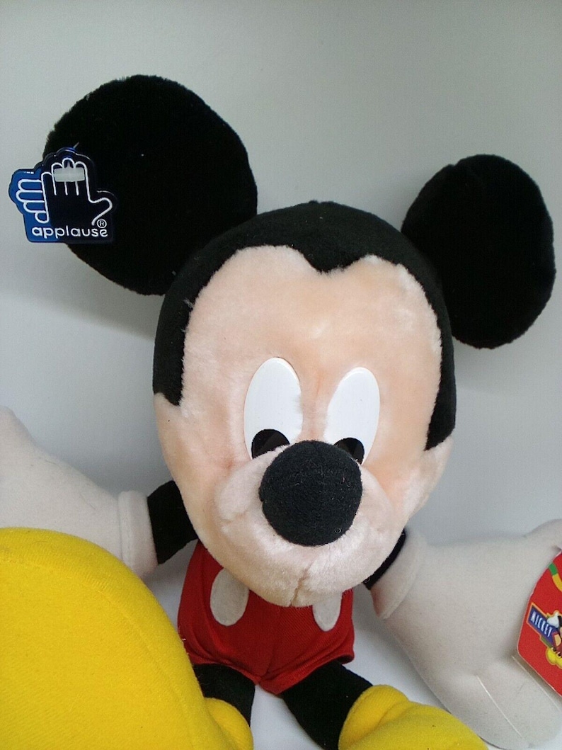Applause Mickey Mouse 14” Plush Doll Vintage Stuffed Animal Toy FREE SHIPPING image 2