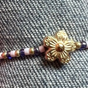 Costume jewelry with beads and charms