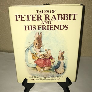 Tales of Peter Rabbit and His Friends-Beatrix Potter-Hardback Book-1984
