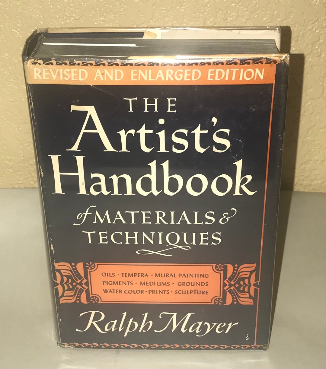 The Artists Handbook of Materials & Techniques by Ralph Mayerhb Book