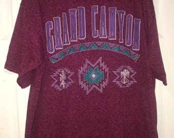 1990s Southwest Design GRAND CANYON T-Shirt by Prairie Mountain- Size Extra Large, XL