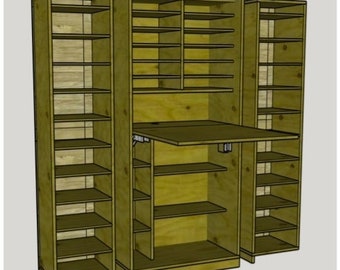 Craft Cabinet DIGITAL download PDF PLANS