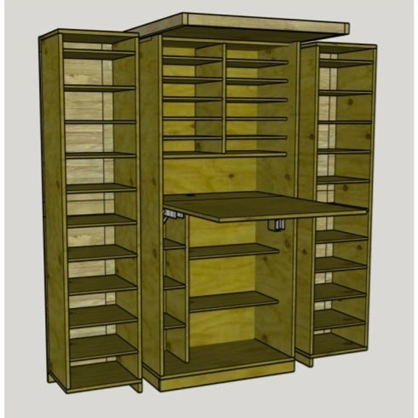 Craft Cabinet DIGITAL download PDF PLANS