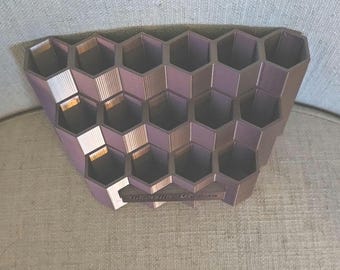 3D Printed Diamond Painting Pen Holder – Customizable Hexagonal Organizer