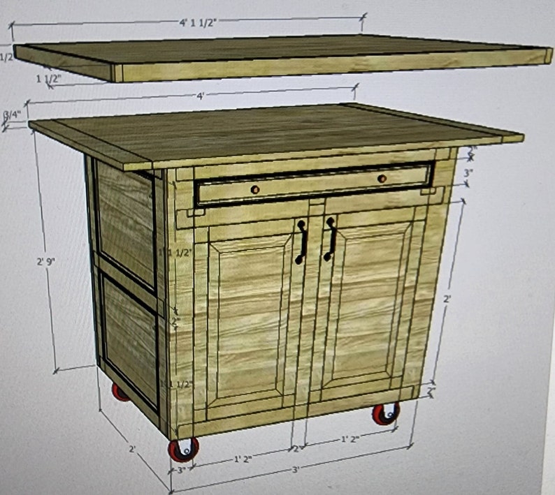 Puzzle Table PDF Plans DIGITAL DOWNLOAD Etsy