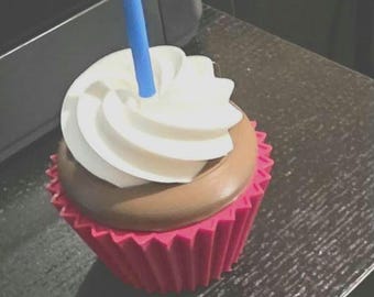 Cupcake Diamond Painting Trash Drill Picker | 3D Printed Coverminder