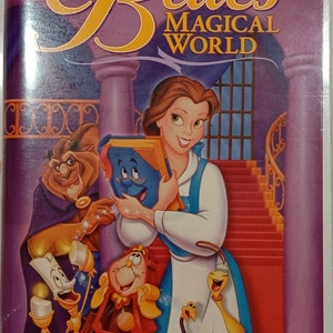 RARE 1998 Belle&#39;s Magical World  Home Video