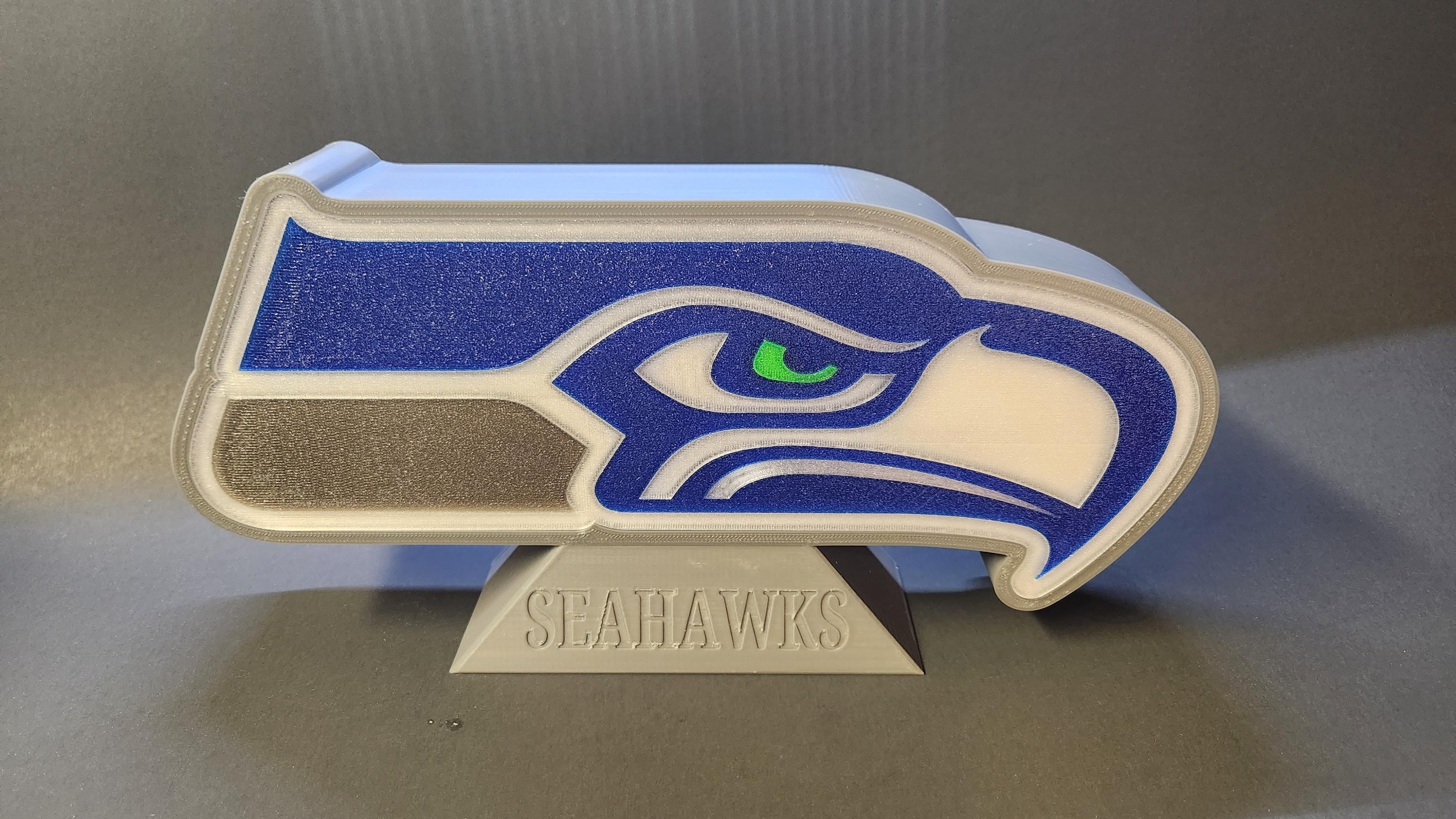 Seattle Seahawks 3d Print