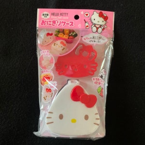 Sanrio Hello Kitty Rice Ball Case and deli meat/cheese cutter