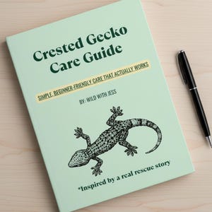 Verzorgingsgids kuifgekko voor beginners Verzorging van reptielenhagedis Opstelling, voeding, aquarium, vochtigheid, dieet Afdrukbare pdf