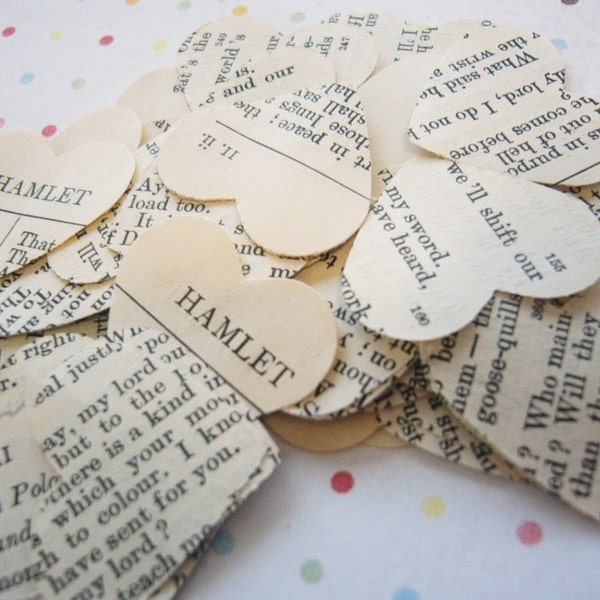 Vintage Shakespeare Heart Punches