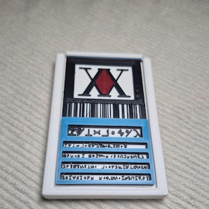 Hunterxhunter Card - Etsy