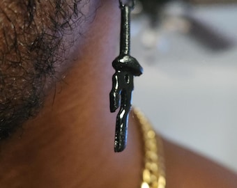 Black Jujutsu Kaisen Earrings Toji