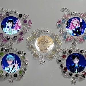 Anime Alien Stage Ivan/SUA Acrylic Keychain Backpack Pendant